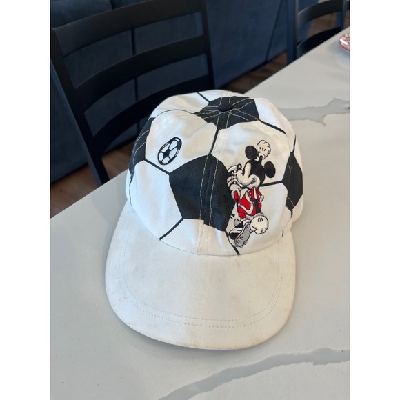 Goofy's Hat Co. The Walt Disney Company Other - Disney Vintage Mickey Mouse Soccer Ball Baseball Cap Kids Adjustable Snapback